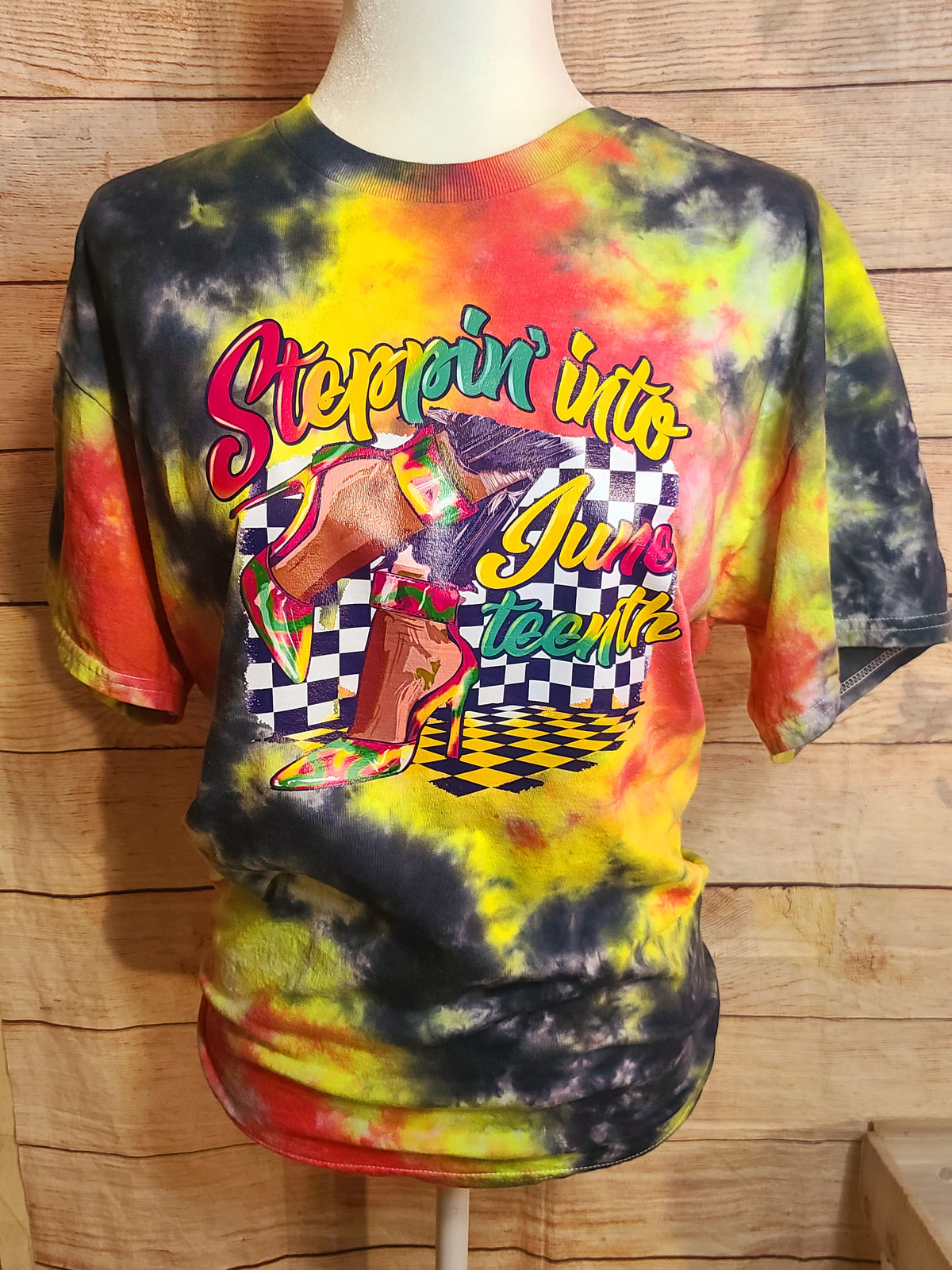 Stepping Into June Teenth Tshirt