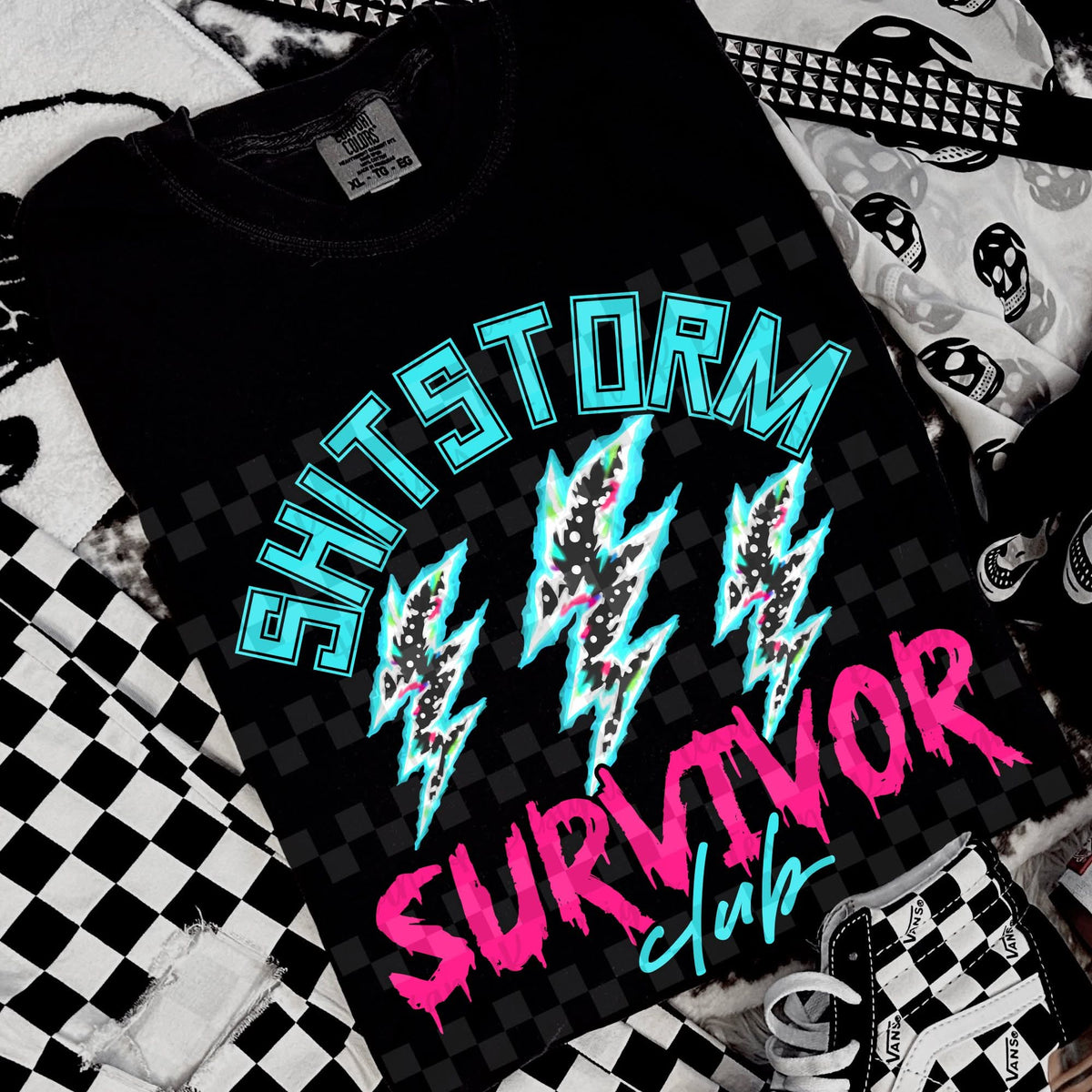 Shitstorm Survivor Club DTF Transfer
