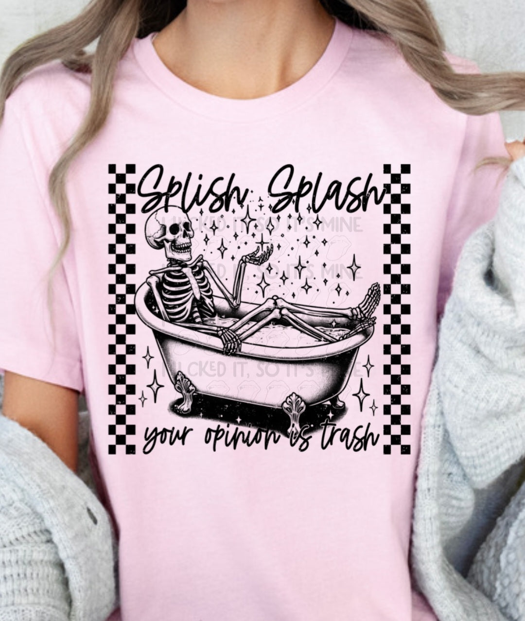 Splish Splash Your Opinion Is Trash Tshirt