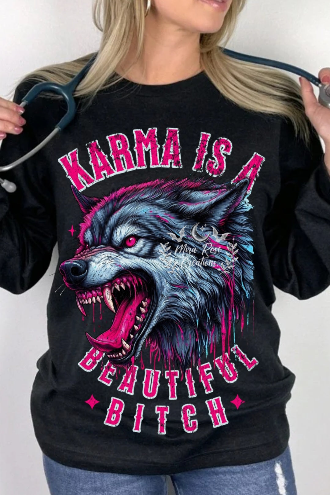 Karma Is A Beautiful Bitch Tshirt/Hoodie