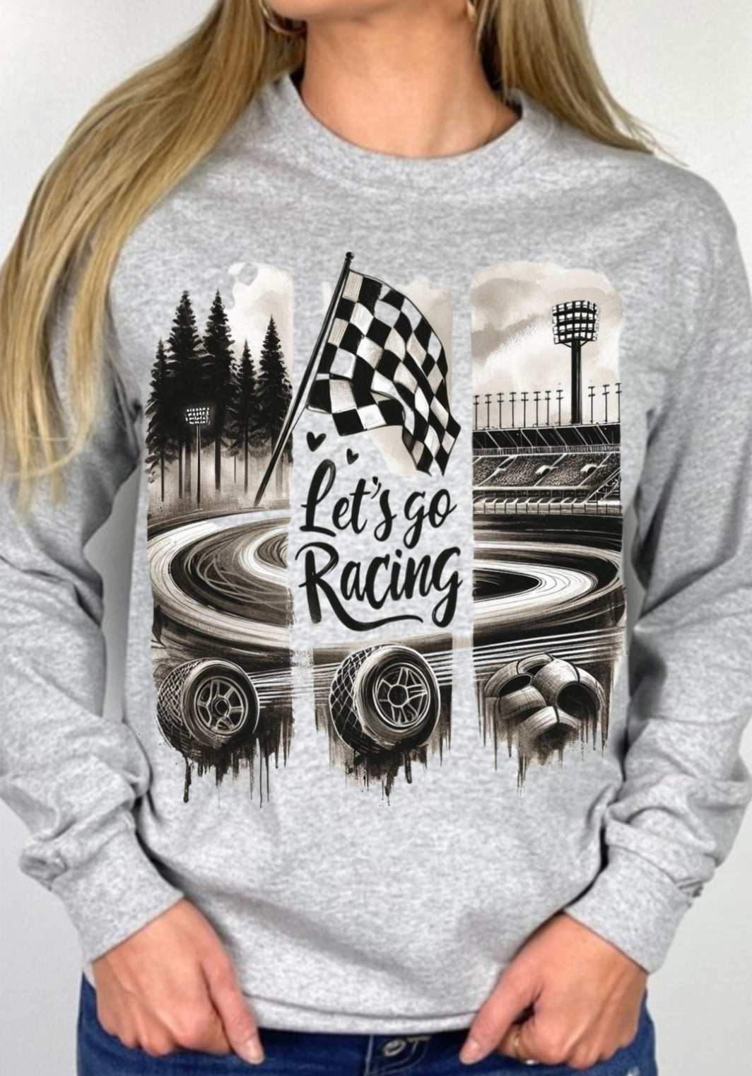Let's Go Racing Tshirt/Hoodie