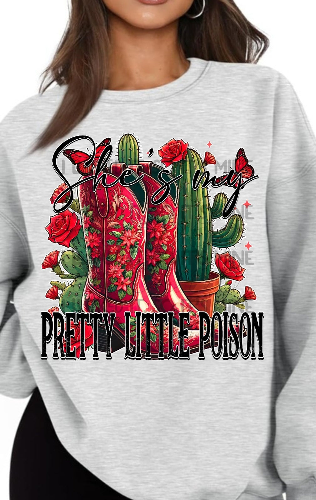 She's My Pretty Little Poison DTF