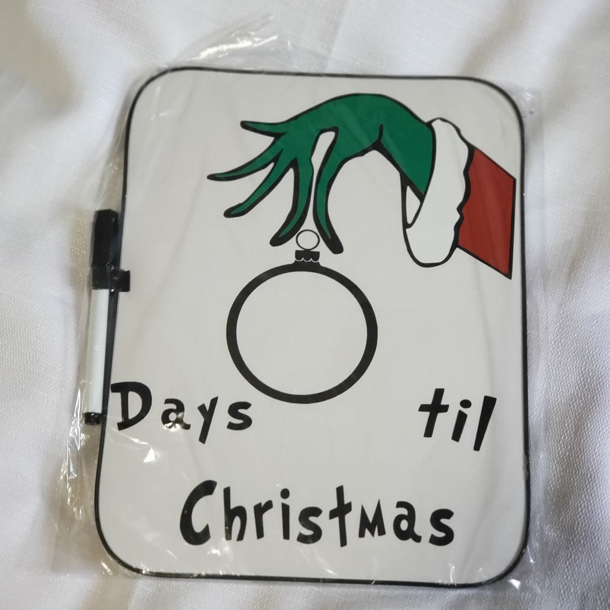 GRINCH COUNT DOWN BOARD