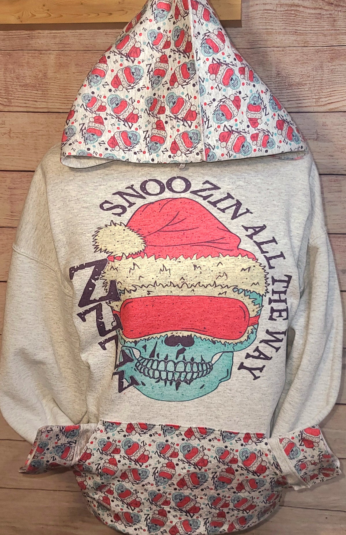 Snoozing All The Way Hoodie
