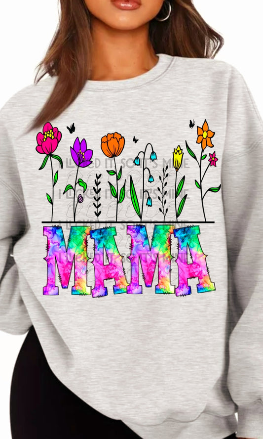Mama Flowers DTF