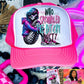 Who Sprinkled The Bitchy Dust Pink Trucker Hat