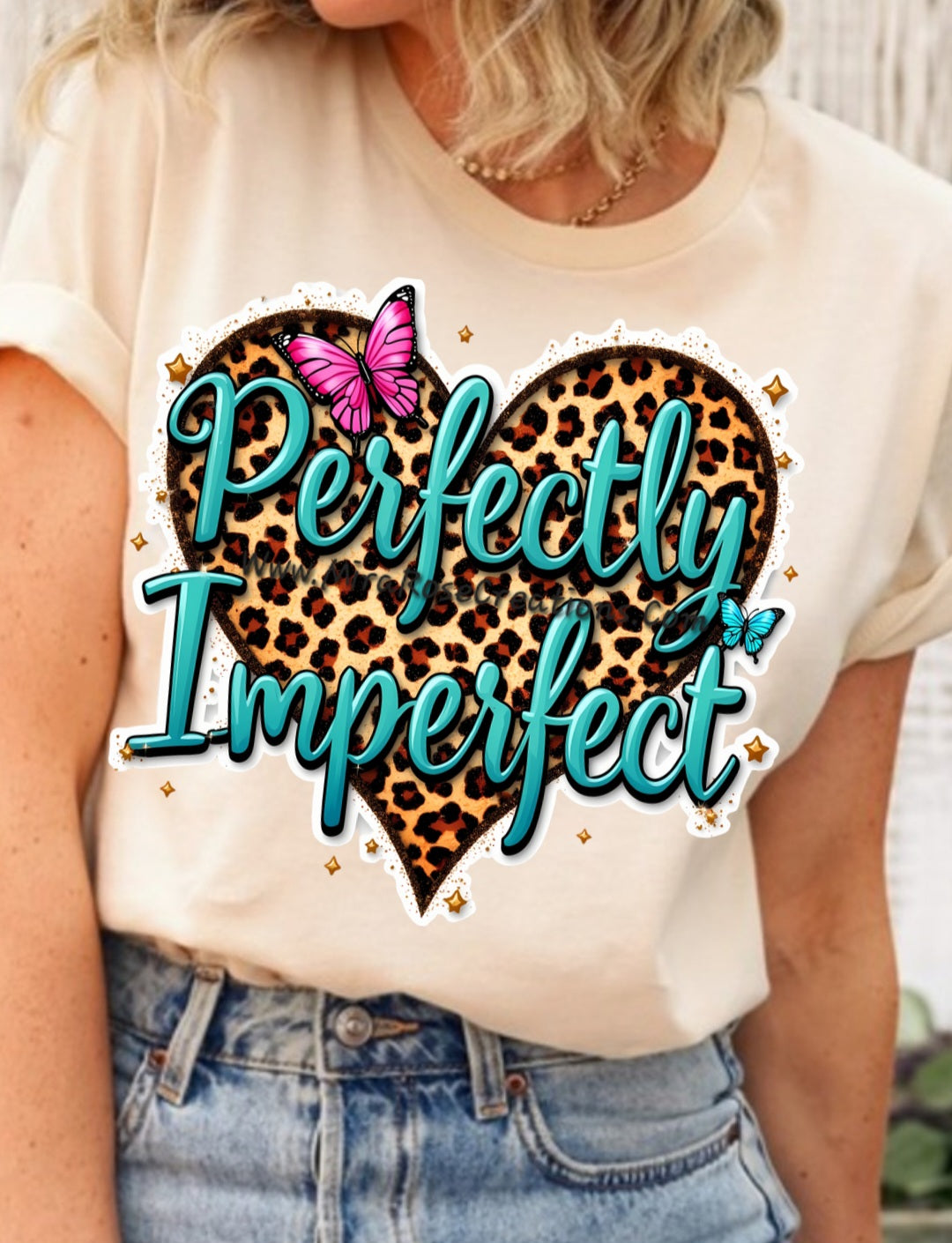 Perfectly Imperfect DTF Transfer