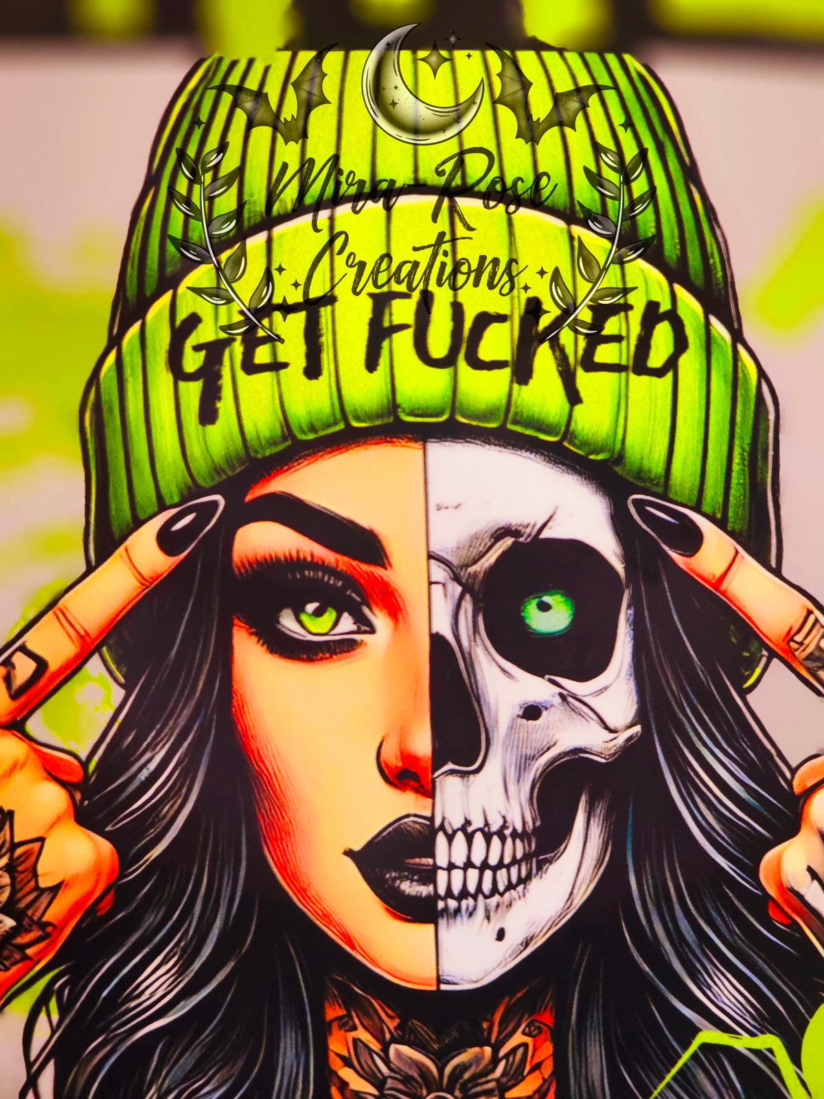 Mayhem And Get Fucked Beauty Tee