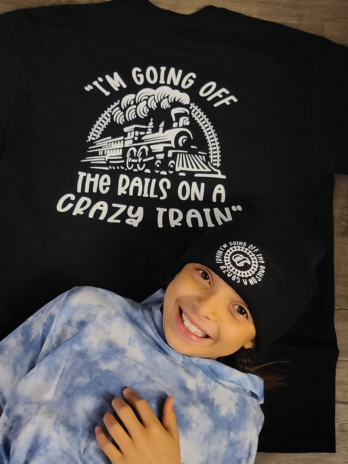 Crazy Train T-shirt And Hat